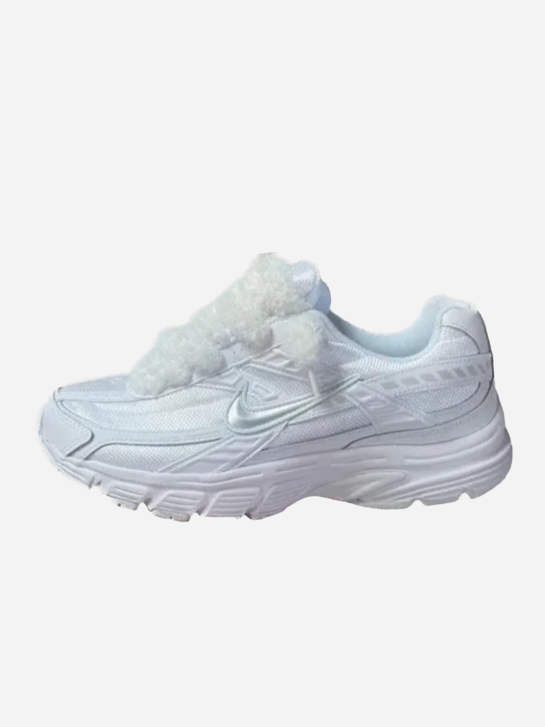 Nike Initiator white blanc (lacets fluffy)