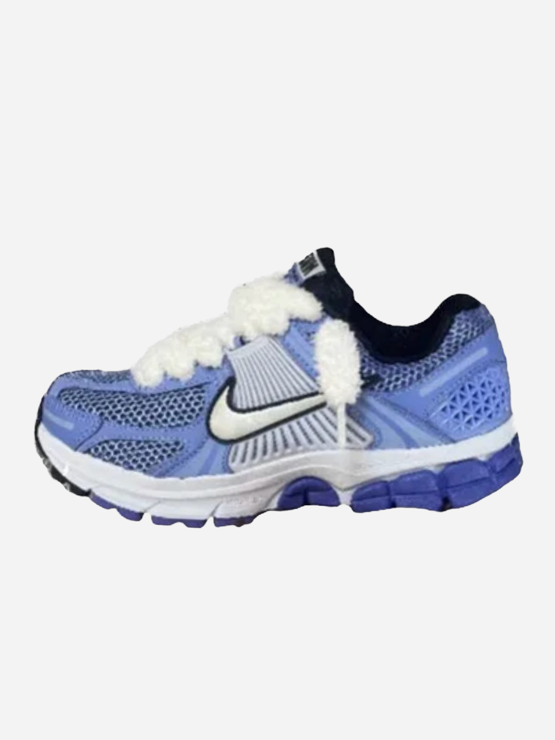 Nike Vomero 5 blue white (lacets fluffy)
