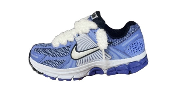 Nike Vomero 5 blue white (lacets fluffy)